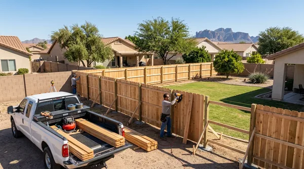 Team Mesa Fence Company in Mesa
