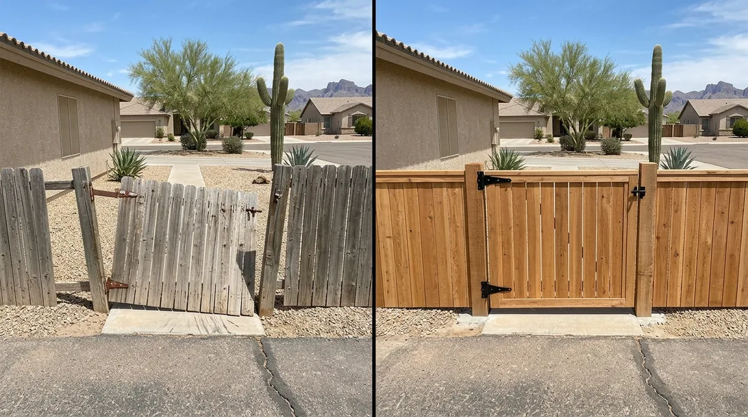 RV Gates in Mesa: Widths, Block Wall Openings and What They Really Cost