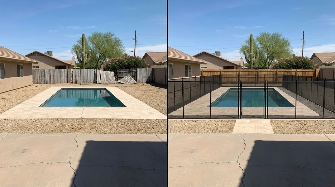 Arizona Pool Fence Laws: What Mesa Homeowners Must Install